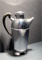 ART DECO FARBER BROTHERS COCKTAIL SHAKER 11"
