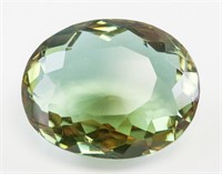 70.95ct Oval Cut Brown to Green Alexandrite GGL