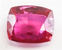 65.00ct Cushion Cut Pink Natural Ruby GGL