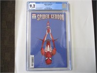 MARVEL SPIDER-GEDDON #0 CGC UNIV. 9.2