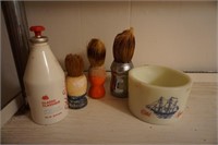 Collection of Vintage Shaving Items