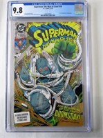 D.C. COMICS SUPERMAN:THE MAN OF STEEL #18 CGC 9.8