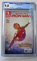 MARVEL INVINCIBLE IRON MAN #1 CGC UNIV. 9.8