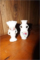 Two Small Bud Vases