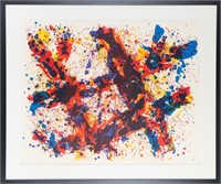 Sam Lewis Francis (1923-1994) American, Litho