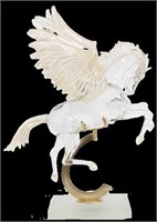 Arnoldo Zanella Italian Morano Pegasus Sculpture