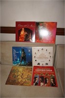 Collection of Various Christmas Records in Sleeves