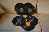 Collection of Records with no Sleeves