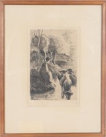 Camille Pissarro (1830-1903) French, Etching