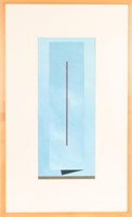 WR Horning (20th C) Abstract Offset Litho