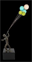 Curtis Jere (1910-2008)  Bronze "Balloon Boy"
