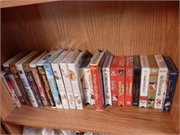 VINTAGE CHILDREN'S VHS TAPES - ALL ON SHELF