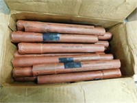 BOX OF 10 MINUTE RED FLARES APPROX 24