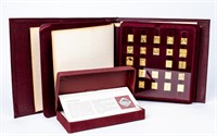 Coin 19+ OZ Sterling Silver Stamp Collection