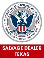 U.S. Customs & Border Protection (Salvage) 12/6/2021 Texas