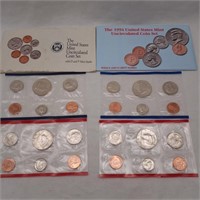 1992 & 94 US Mint Sets Unc P&D