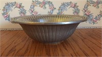 Wilton pewter bowl 11.5" diameter on top
