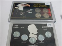 Steel Cent and Nickel Set