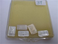 1 Gram Silver Bars