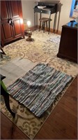 4 rugs including large room rug