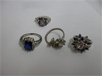 sterling silver rings