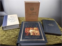 RELIGIOUS HARDBACK BOOKS - INCLUDES LEATHER BOUND