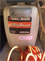 Extension Cord and Power Sprayer