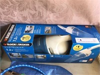 Black and Decker Dustbuster and 10'' Box Fan