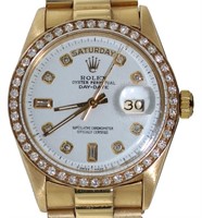 18kt Gold Gent's Oyster Day-Date Rolex President