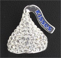 Swarvvoski Crystal Hershey Kisses Pendant