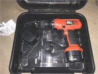 Black and Decker Cordless Drill In Case