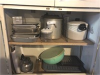 Contents of Cabinet- Tupperware