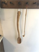Large Wooden Spoon and Back Scratcher