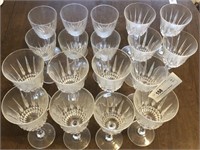18 Unmatched Pieces of Stemware