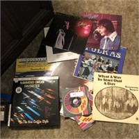 Selection of 8 Tracks and Records