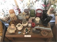Large Selection of Home Decor, Glassware, etc.