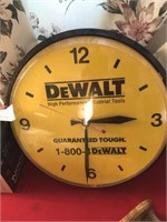 DeWalt Clock and 2 Battery Chargers