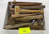 Box of Assorted Hammers