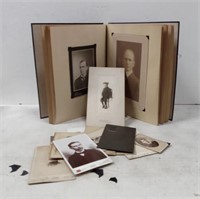 Photo Album & Cabinet Cards; some pages empty