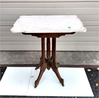 Victorian Marble Top Wash Stand; mismatched top