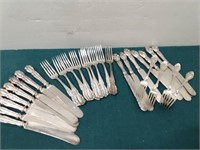 Plated Flatware Roger's (11 Pc), Holmes & Edwards