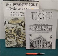 Books "The Japanese Print" & "The Architecture of