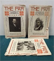 Elbert Hubbard "The Fra" 3 (1 cover loose)