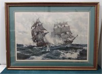 Montague Dawson "The Days of Adventure" Ships