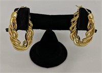 14k Gold Italian Milor Earrings