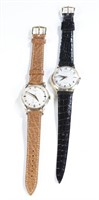 2 Hamilton automatic wristwatches.