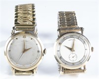 2 Hamilton wristwatches.
