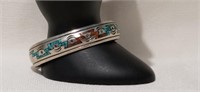 Handmade Nickel Silver Navajo Bracelet