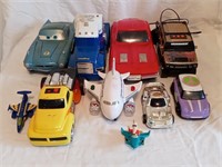 Battery Operated Toy Cars and Airplane