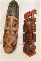 Indonesian Mask, Mayan Totem